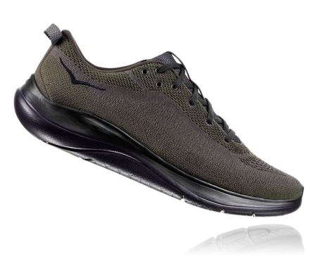 Hoka One One Hupana Flow - Sapatilhas De Treino Homem Verdes | PT-EE7Jc3b